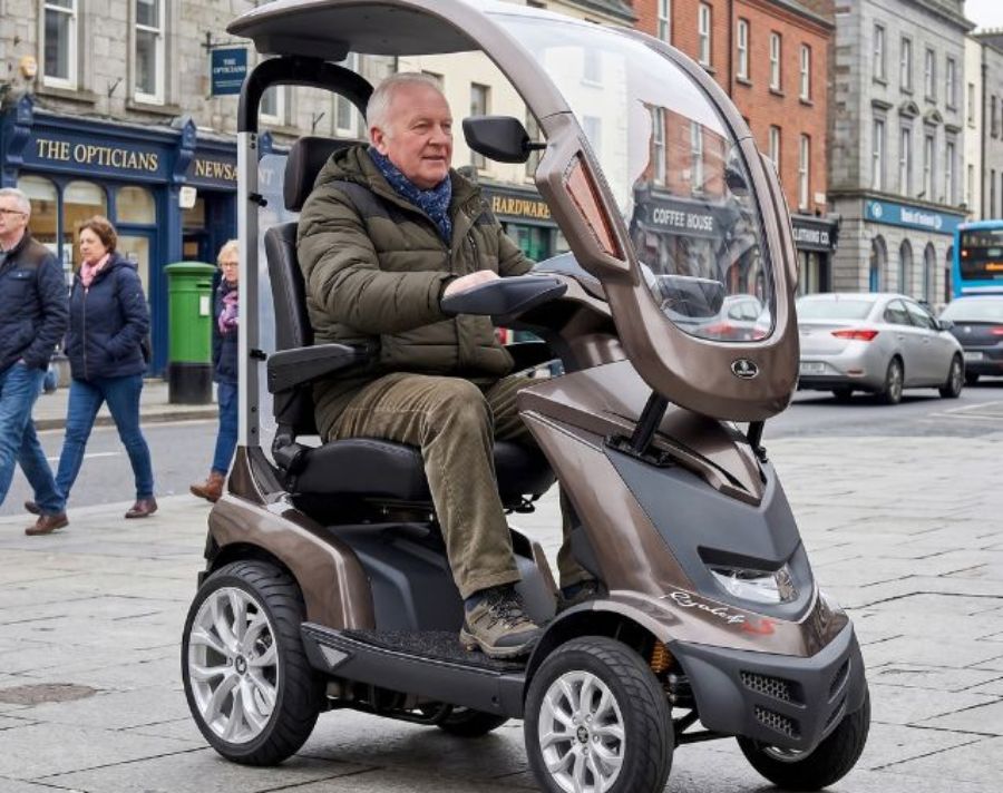 Ride in Style: The Royale 4 Sport with All-Weather Canopy